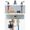 Aquamotion Tankless Sgl Pipe, Stainless Union Circulator W/ 3/4" Male Tailpieces AMH1K-6ODRZT1